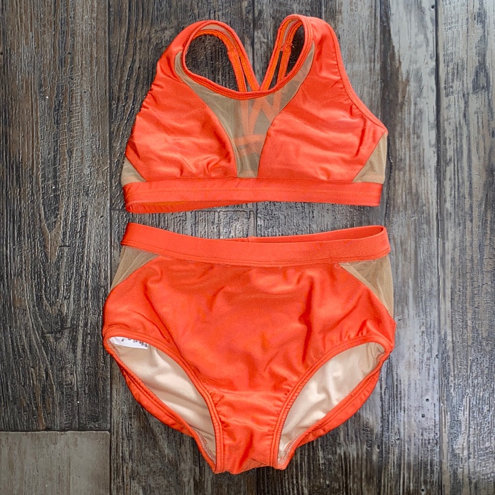 Dance Costume Dancewear Two Pieces Leotard Jazz Dance Wear Costume